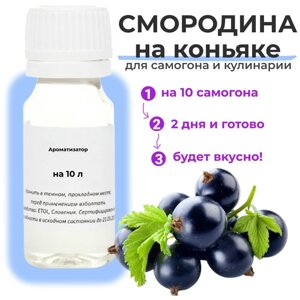 Вкусоароматический концентрат Смородина на коньяке / Ароматизатор для самогона и водки / Эссенция 1 шт