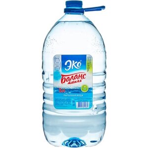 Вода "Экобаланс" мягкая питьевая негазированная 5 л