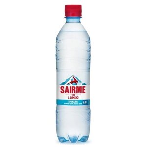 Вода лечебно-столовая Sairme (Саирме) 12 шт по 0,5 л с газом, пэт