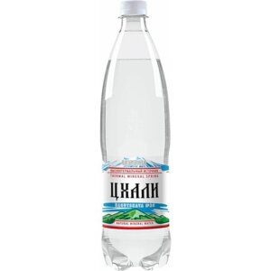 Вода минеральная лечебно-столовая Цхали 1,5 л х 6 бутылок, газированная, пэт