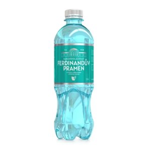 Вода минеральная питьевая "Фердинандов Прамен", 12 шт х 0,5л, ПЭТ