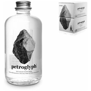 Вода минеральная природная столовая питьевая негазированная Petroglyph 0,375 л х 12 стекло