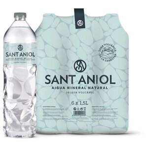 Вода минеральная Sant Aniol негазированная, пэт, 6 шт. по 1.5 л