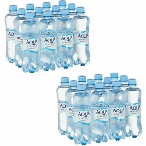 Вода питьевая Аква Минерале негаз 0,5л * 12 шт. (набор 2 упаковки)