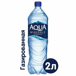 Вода питьевая Aqua Minerale газированная вода 2л * 6 шт.