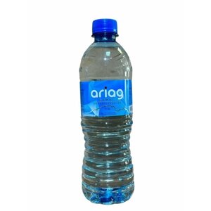 Вода питьевая артезианская высшей категории негазированная. ARIAG. ПЭТ 0,5*12шт