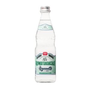 Вода питьевая Черноголовская слабогазированная, стекло, 0.33 л