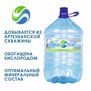 Вода питьевая ЭКО 19л (одноразовая тара)