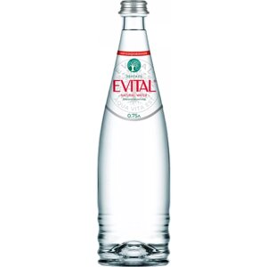 Вода питьевая Evital (Эвитал), негазированная, 6 шт по 0,75л, стекло