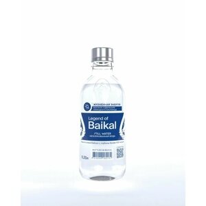 Вода питьевая глубинная Legend of Baikal негазированная, 0,33 л, стекло (упаковка 12 шт), 24 шт.