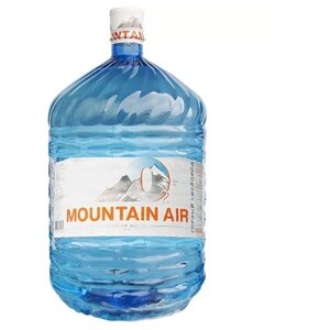 Вода питьевая ледниковая "Mountain Air"Маунтин Эйр), 19 л (разовая бутыль)