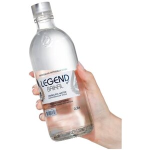 Вода питьевая «Legend of Baikal» газированная, 0,5 л, стекло