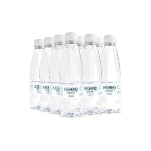 Вода питьевая Legend of Baikal глубинная газированная, пластик, 12 шт. по 0.33 л