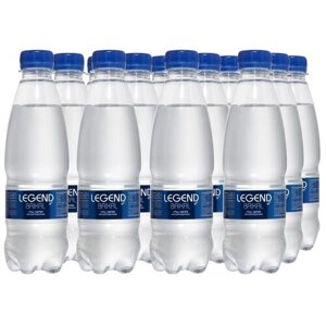 Вода питьевая Legend of Baikal глубинная негазированная, пластик, без вкуса, 12 шт. по 0.33 л