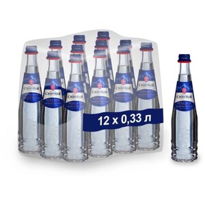 Вода питьевая негазированная Сristelle стеклянная бутылка, 12 шт. по 0.33 л