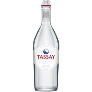 Вода питьевая TASSAY негазированная, стекло, без вкуса, 6 шт. по 0.75 л