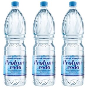 Вода термальная минеральная Prolom voda (Пролом) 3 шт. по 1.5л, негазированная, пэт