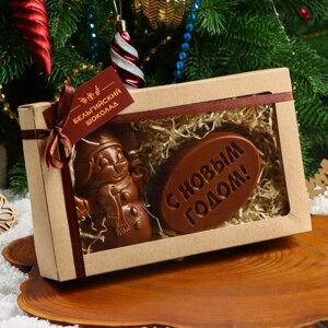 Время Шоколада Шоколадные фигурки "Снеговик и Новогодняя медаль", 160 г