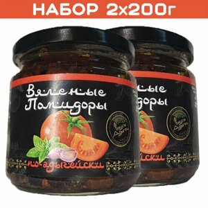 Вяленые помидоры по-адыгейски в масле Вкусы Адыгеи 400г С любовью из Адыгеи