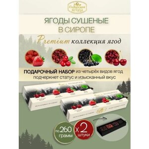 Вяленые ягоды Премиум набор 2 уп по 260 гр