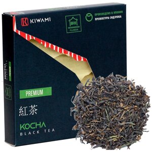 Японский черный чай Коча Premium, Fujieda, 150 грамм