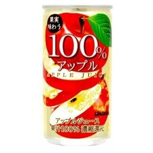 Японский сок Sangaria 100% Яблоко 190 мл.