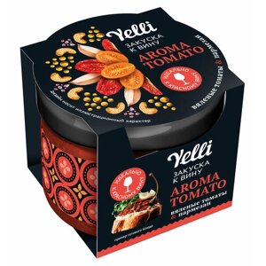 Закуска к вину Aroma tomato вяленые томаты и пармезан Yelli 100 г