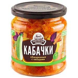 Закуска Кабачки обжаренные с овощами Семилукская трапеза, 460 г