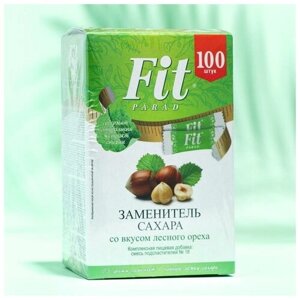 Заменитель сахара Fitparad №18 со вкусом лесной орех, 50 г, FitParad