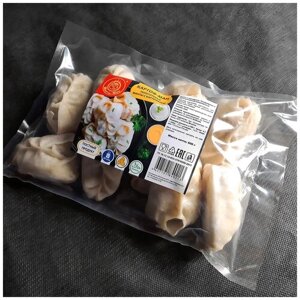 Замороженные полуготовые манты "Картоф-Ман" с картофелем и жаренным луком (2 упаковки)
