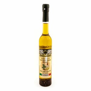 Заправка на основе оливкового масла первого холодного отжима (экстра верджин) для салата капрезе, REGNO DEGLI ULIVI, 0,1 л (ст/бут)
