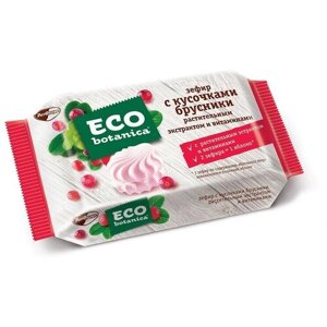 Зефир Eco-botanica с кусочками брусники,