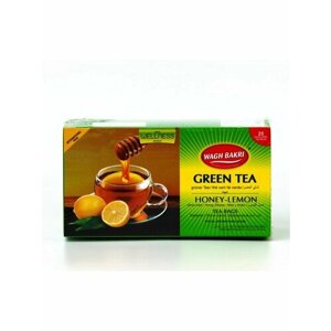 Зеленый чай с медом и лимоном, 37,5 г (25 пакетиков)