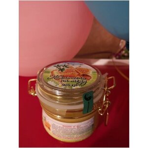 Женьшень на меду, 250 г, в подарочной стеклянной баночке