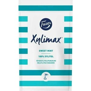 Жевательная резинка Fazer Xylimax "Sweet Mint" cладкая мята 80 г (из Финляндии)