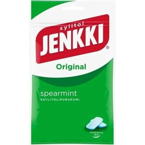 Жевательная резинка Jenkki Original Spearmint с ксилитом 100 г (из Финляндии)