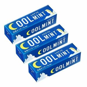 Жевательная резинка Лотте Прохладная Мята 31 грамм / Lotte Cool Mint 31 gr