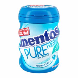 Жевательная резинка Mentos Pure Fresh Mint со вкусом свежей мяты (без сахара) (Вьетнам), 61,25 г