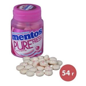 Жевательная резинка Mentos Pure Fresh Тутти-Фрутти, 54г