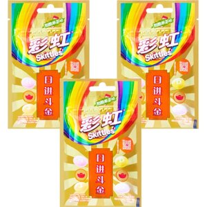 Жевательные конфеты Skittles Fruit Tea 3 шт. по 40 г. Япония