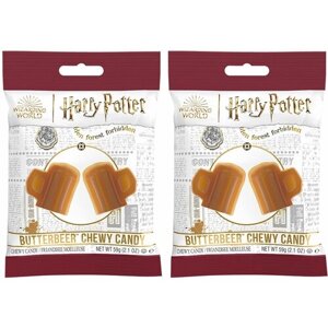 Жевательный мармелад Jelly Belly Harry Potter сливочное пиво 2 штуки по 59г