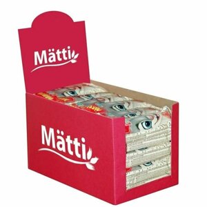 Злаковые батончики-мюсли MATTI KIDS клубника 24 г х 24 штуки, снэки на перекус
