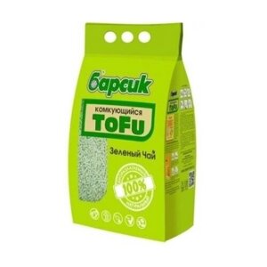 Барсик Комкующийся наполнитель TOFU Зелёный Чай 15л 7,8 кг 58892 (2 шт)