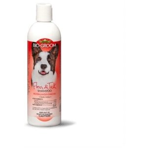 Bio-Groom Flea & Tick Шампунь-кондиционер против блох, вшей и клещей для собак и кошек, 355 мл