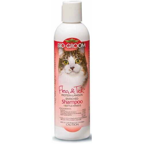 Bio-Groom шампунь от блох и клещей Flea & Tick для кошек