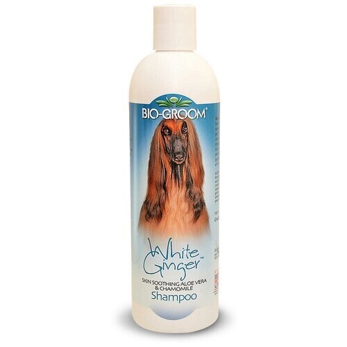 Bio-Groom White Ginger шампунь для собак, с ромашкой и алоэ вера, 355 мл