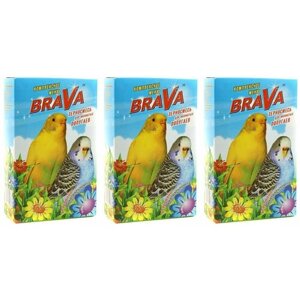 BraVa Корм сухой для волнистых попугаев Стандарт, 500 г, 3 уп