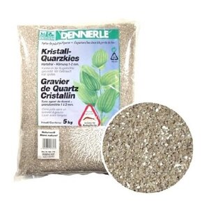 Dennerle Nano Gravel, Грунт для мини-аквариумов цвет "Sunda white", 0,7-1,2 мм, 2 кг