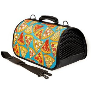 Dono Della сумка-переноска "Бирюзовый пикник" 43 х 25 х 24 см.