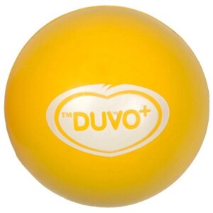 DUVO+ Игрушка для собак "Мяч резиновый", жёлтый, 5.5см (Бельгия)